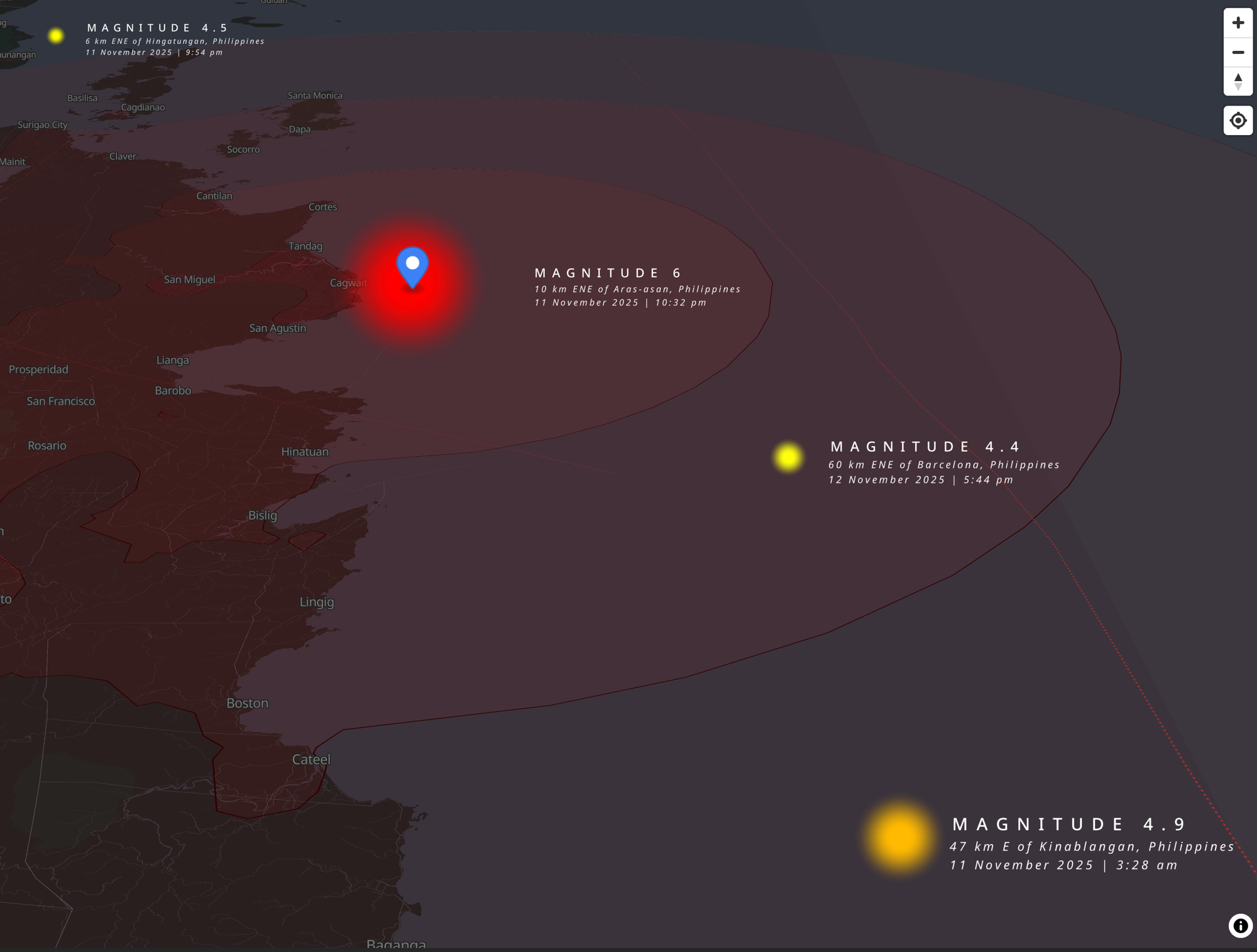 How we built Earthquake Map for the Philippines